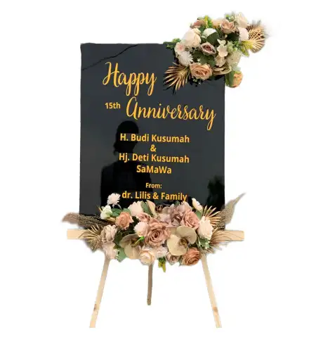 Papan Bunga Akrilik Parung Serab