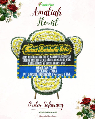 Papan Bunga Duka di Parung Serab